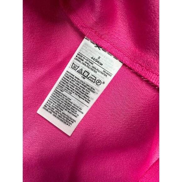 Banana Republic Knee Length Long Sleeve Dress size 8 Pink‎ - Picture 3 of 9